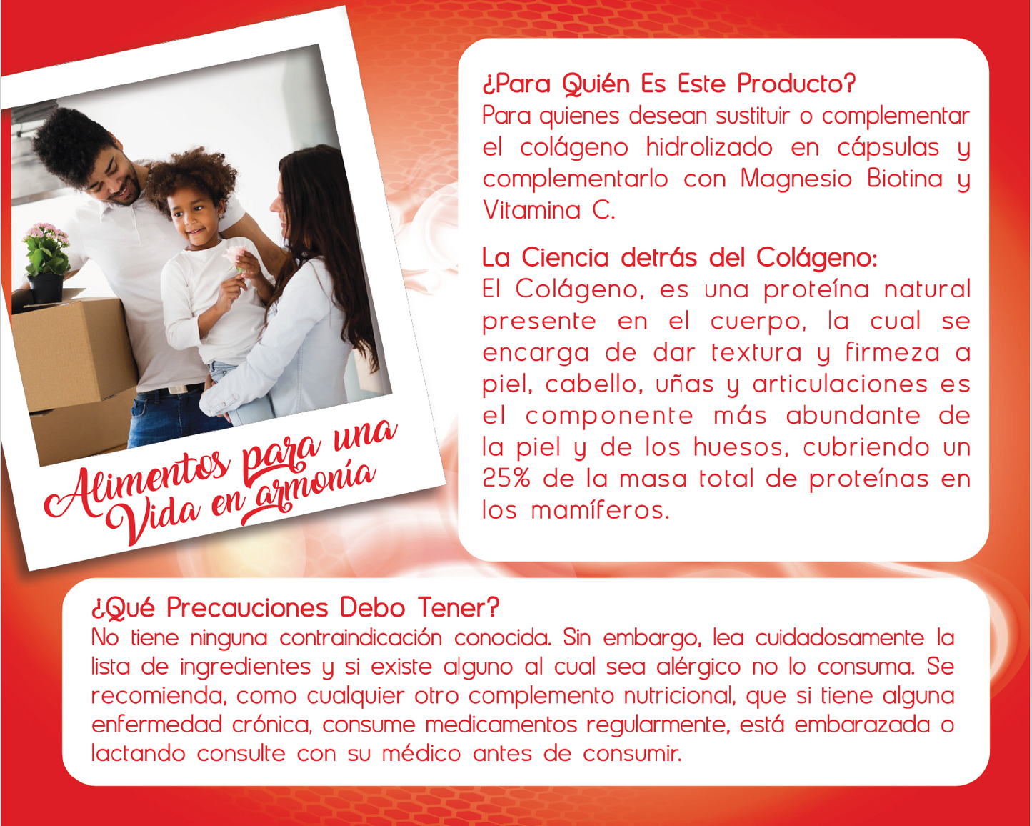 Colágeno Magnesio 500 gr  (50 porciones)